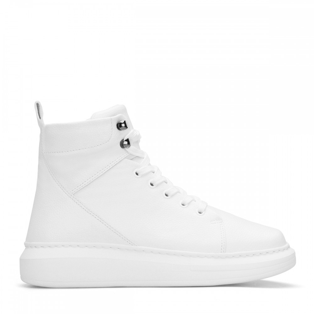 Men's High Top Sneakers - White - DS Kharkiv