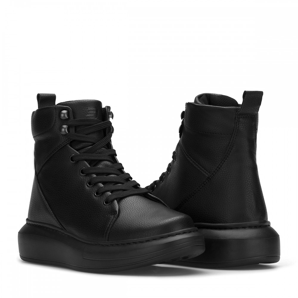 Men's High Top Sneakers - Black - DS Kharkiv