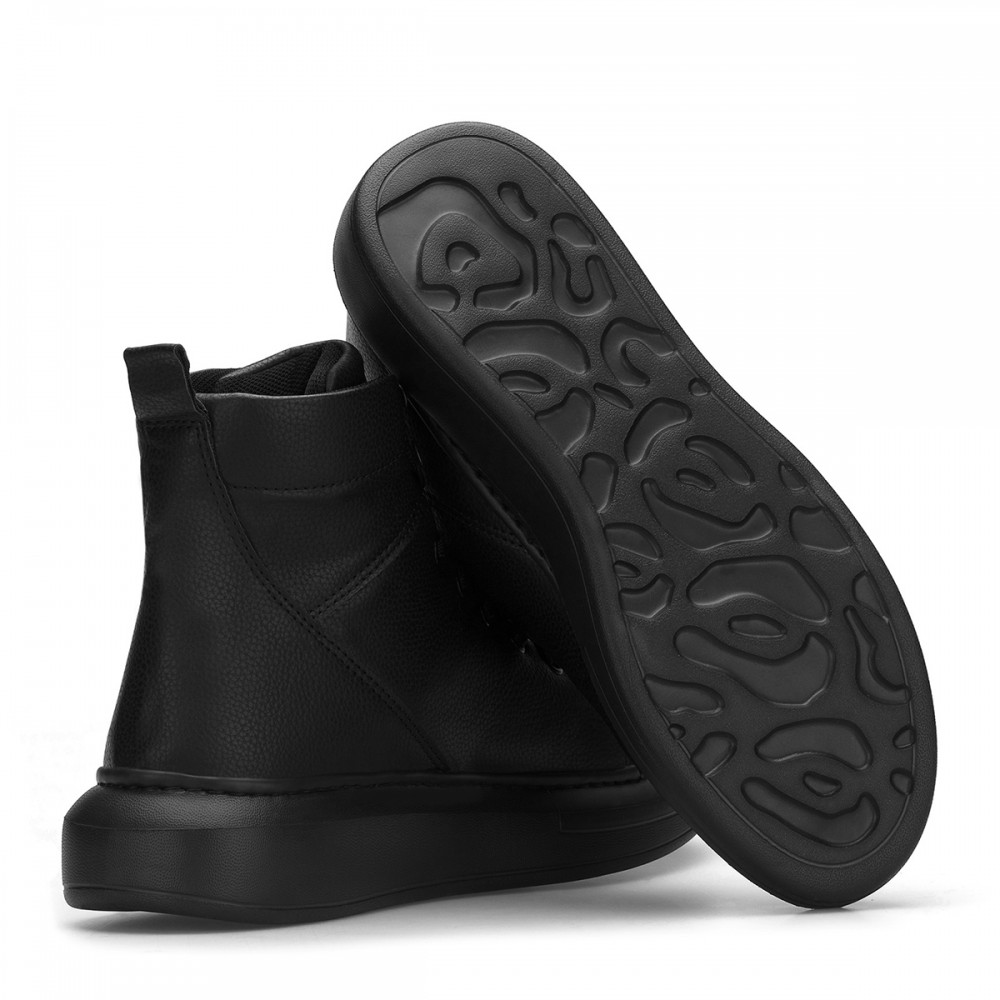 Men's High Top Sneakers - Black - DS Kharkiv