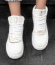 Womens High Top Sneakers - White - DS Maya