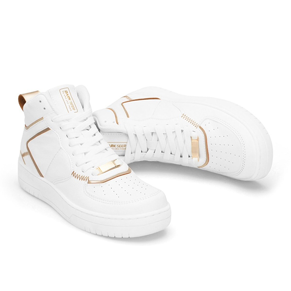 Womens High Top Sneakers - White - DS Maya