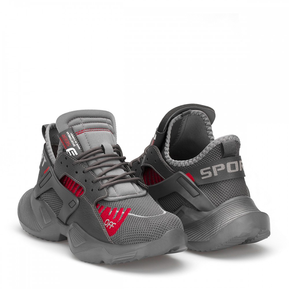 Unisex Sneakers - Gray - DS.MJOFF