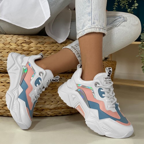 Women’s Sneakers - White Blue - DS.PMD239K2110