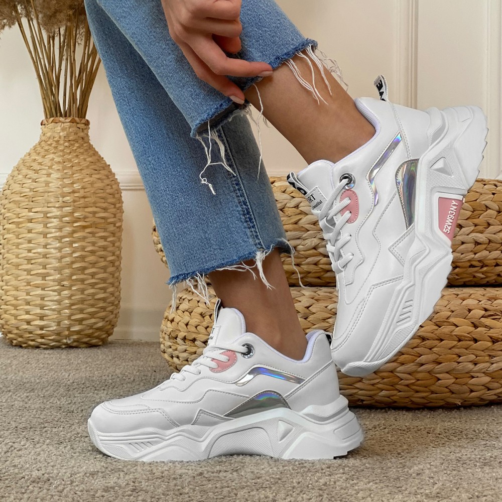 Women’s Sneakers - White Powder - DS.PMD239K2110