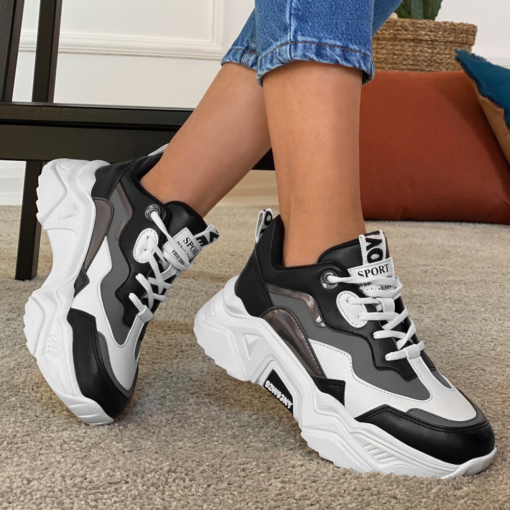 Women’s Sneakers - Black Gray - DS.PMD239K2110
