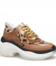 Women's Sneakers - Tan - DSR.X33