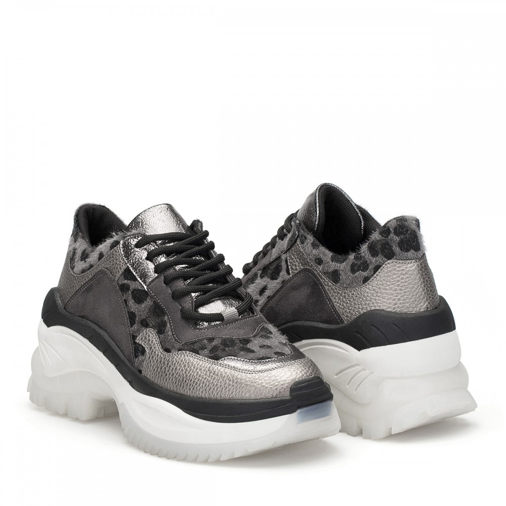 Women's Sneakers - Gray - DSR.X33