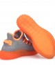 Unisex Sneakers - Gray Orange - DS.SPP