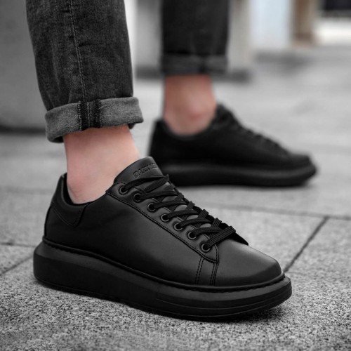 Men's Sneakers - Black- DS Andrea