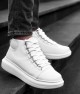 Men's High Top Sneakers - White - DS Belano