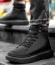 Men's High Top Sneakers - Black - DS Kharkiv
