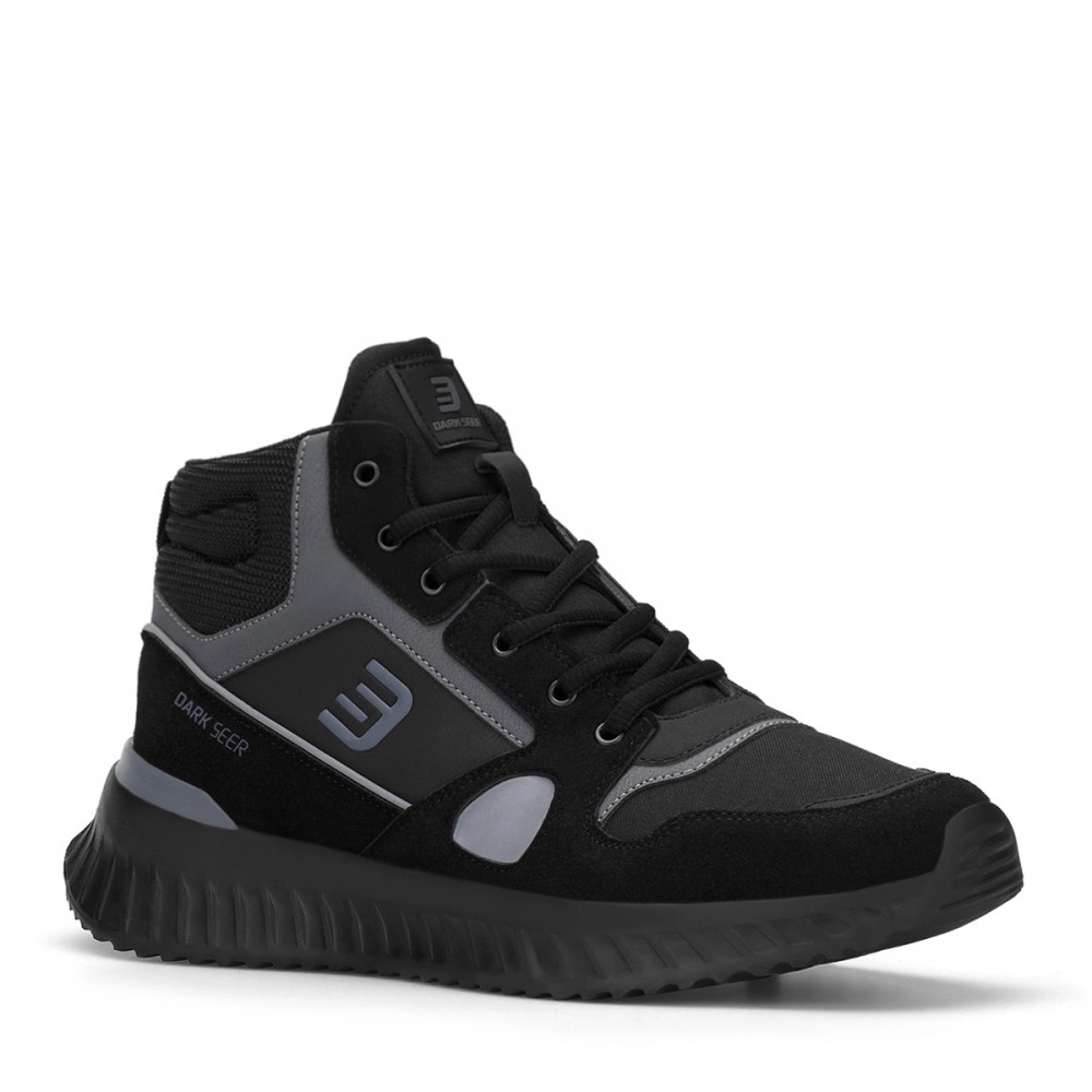 Men's High Top Sneakers - Black - DS3.950
